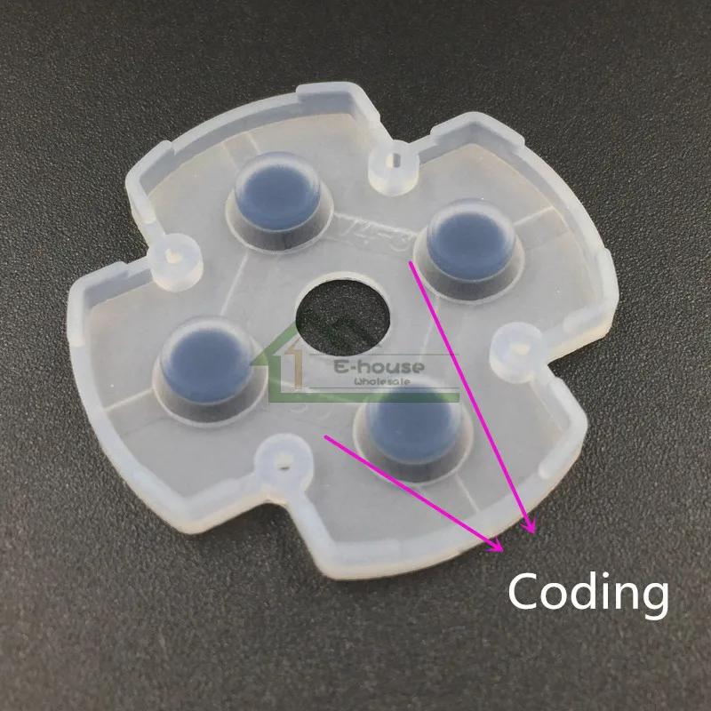 20 комплектов x резиновый проводящий пусковой колодки Замена для Play Station 4 PS4