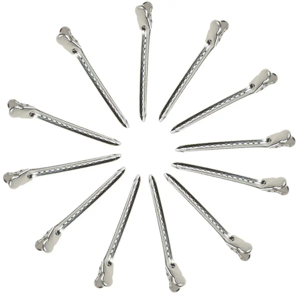 12 шт. заколка для волос Набор Горячие вьющиеся заколки парикмахерские