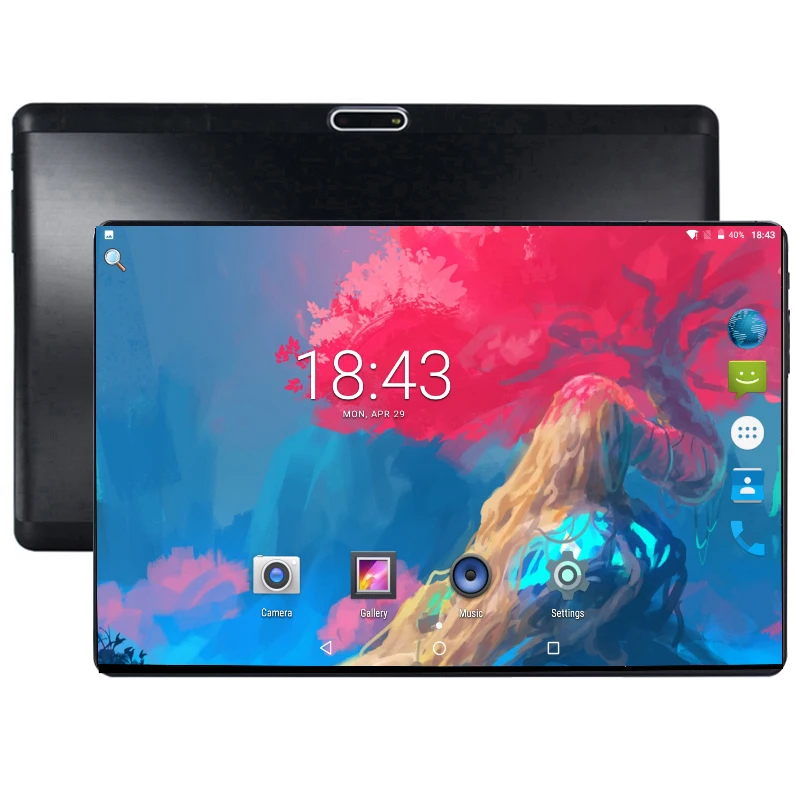 Новый 10 дюймов 1280*800 2.5D экран 4G телефонный звонок планшетный ПК MTK8752 Восьмиядерный