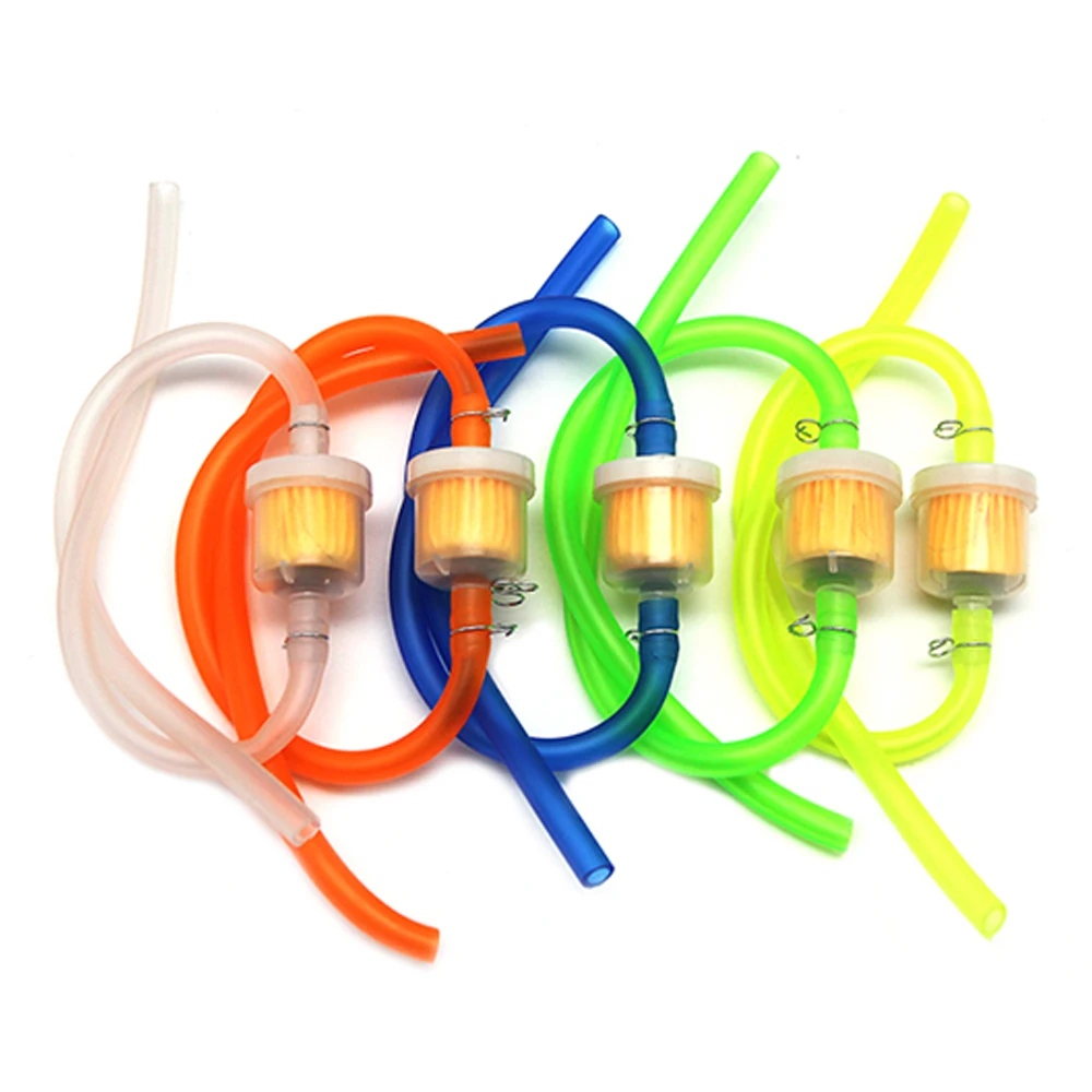 ZS Racing 6 мм топливный фильтр для мотоцикла бензиновая труба 1 м трубка топливной