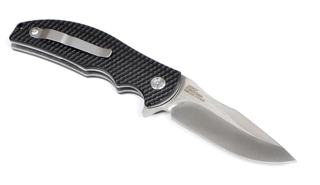 G10 ZT0606 тактический складной нож 8cr13mov лезвие G10 деревянная ручка походные карманные ножи для выживания шарикоподшипник Флиппер Открытый Инструменты - Цвет: G10