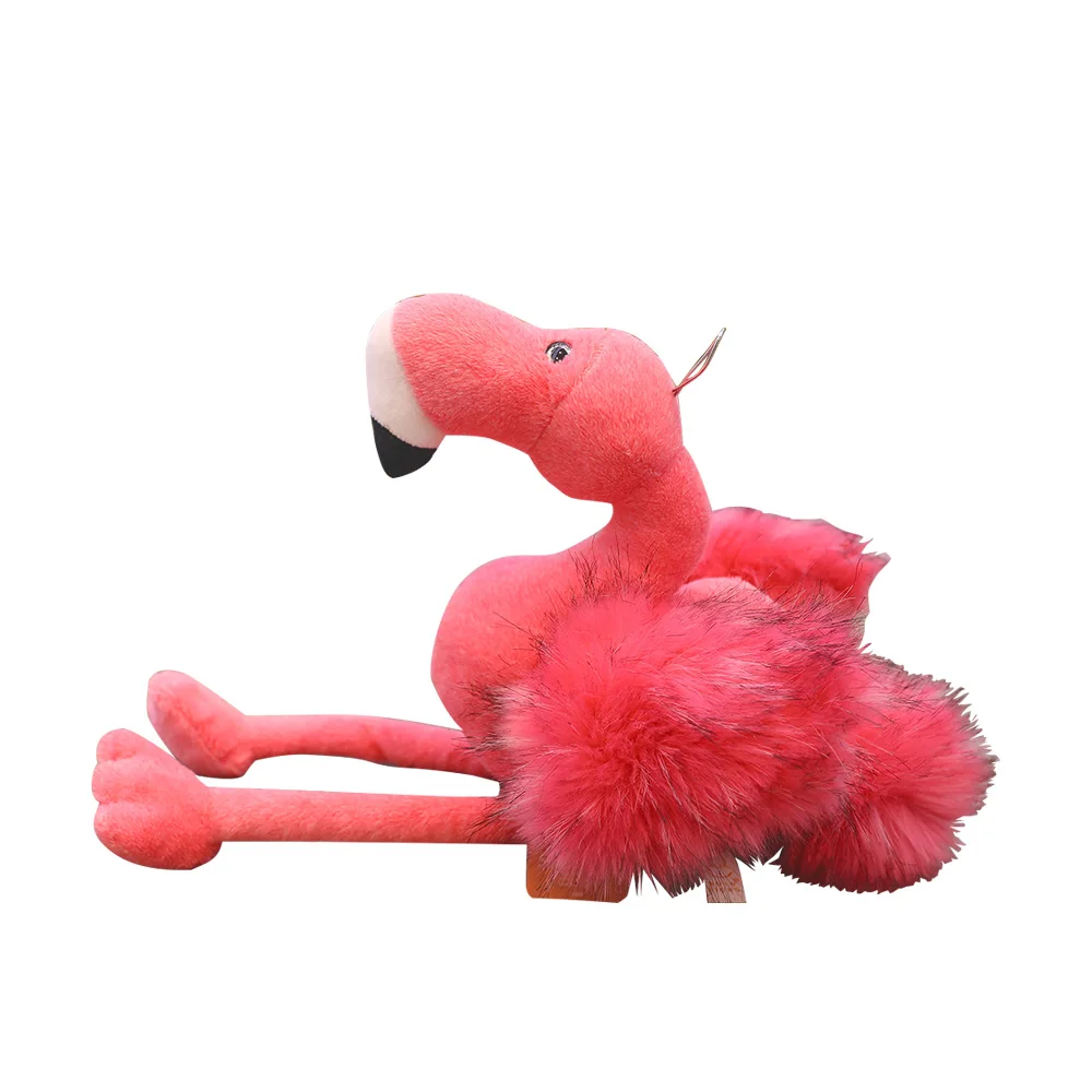 

Simulation Flamingo Plush Doll Cute Wildlife Bird Stuffed Toy Gift Toy Collection Toy Home Shop Decor