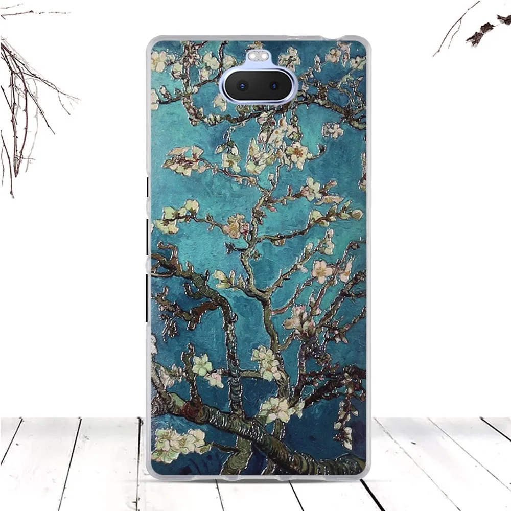 Чехлы для Sony Xperia 10 Plus мягкий силиконовый чехол из ТПУ Роскошный телефона оболочка