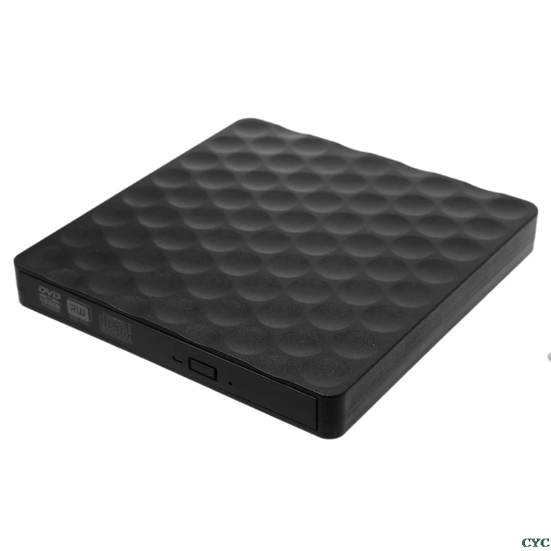 Ультратонкий USB 3,0 внешний CD DVD-RW-накопитель Rom Rewriter Burner Writer 5 Гбит/с передача даты 14,8x14,2x1,8 см для ноутбуков настольных компьютеров