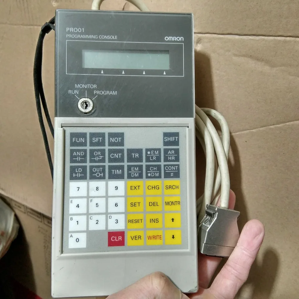 ДЛЯ Omron CQM1 PRO01 E PLC ручной программист б/у|Экраны| |