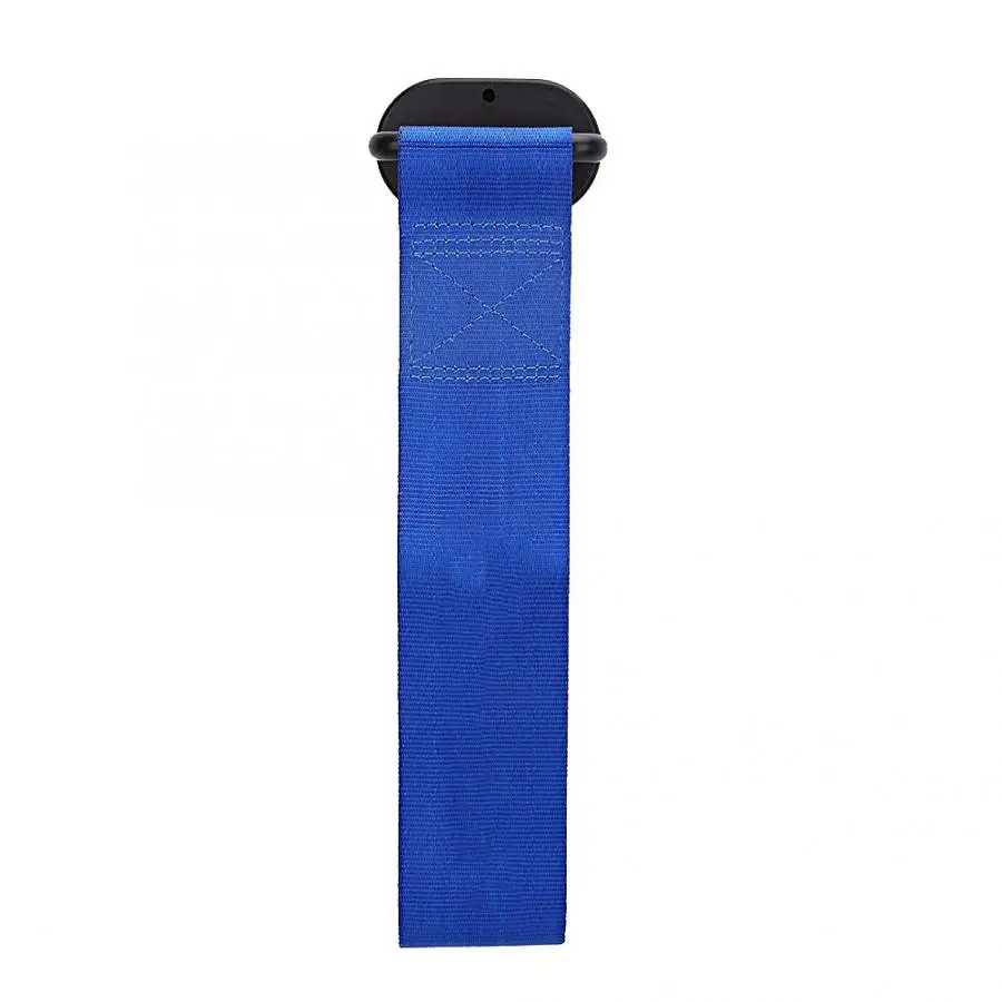 Blue Car Towing Rope Racing Personality Tow Strap Front Rear Bumper Decoration Racing Car Tow Rope Universal - Название цвета: Blue