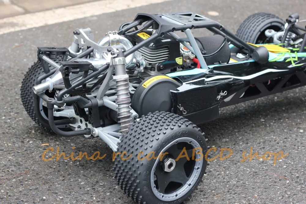 Радиоуправляемый автомобиль 1:5 26cc 4 Болтовой двигатель Baja Walbro 997 Carb ss Tunepipe + 2 4G