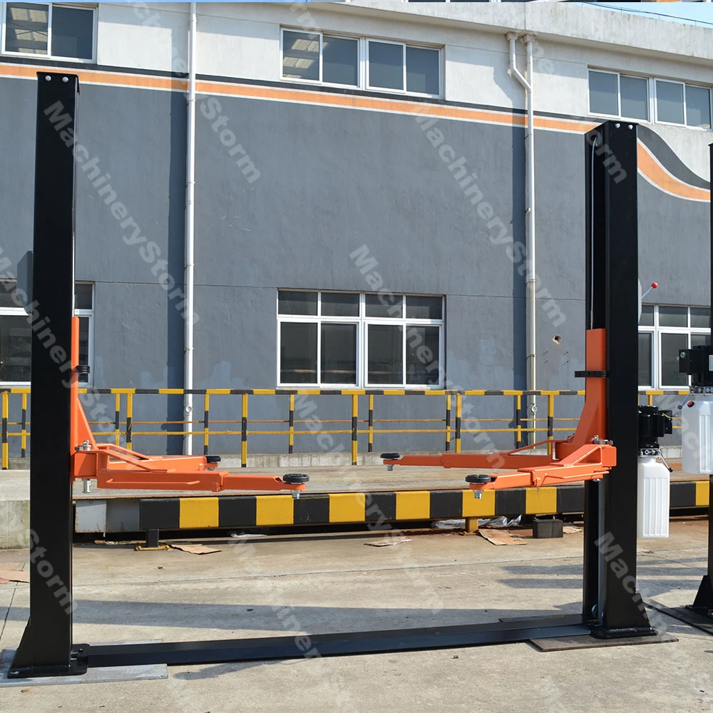 Гидравлический двухколонный автомобильный подъемник высокого качества с