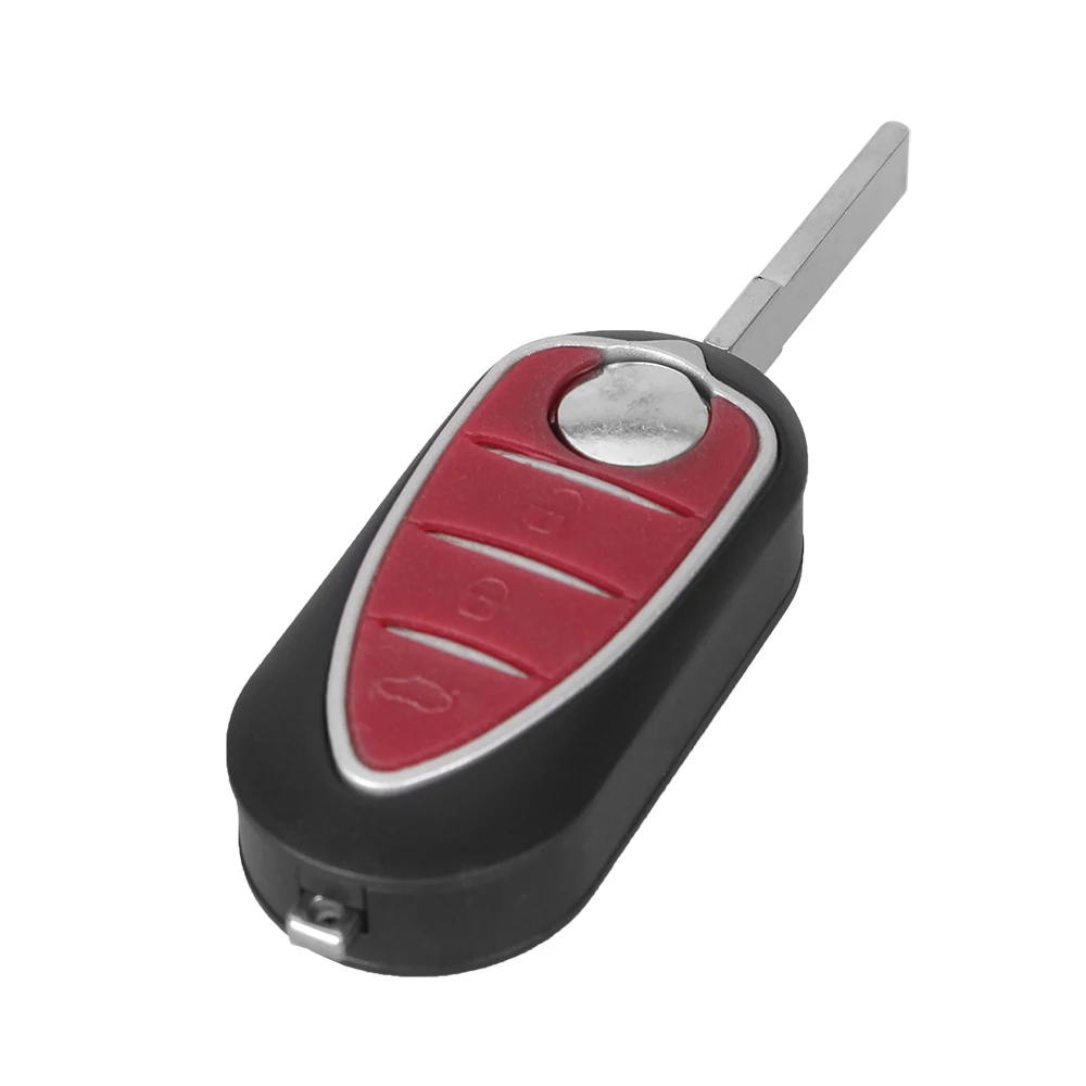 DANDKEY cut blade 3 кнопки дистанционного ключа Fob чехол Оболочка Чехол для Alfa Romeo Mito Giulietta