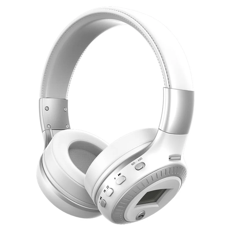 Беспроводная стереогарнитура Zealot B19 Bluetooth наушники с оголовьем и светодиодными
