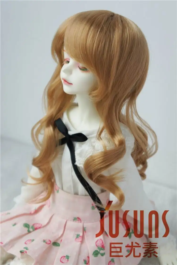 JD180 1/8 1/4 модный BJD синтетический мохеровый парик Размер 5 6 дюймов 7 8 MSD кукла Винил