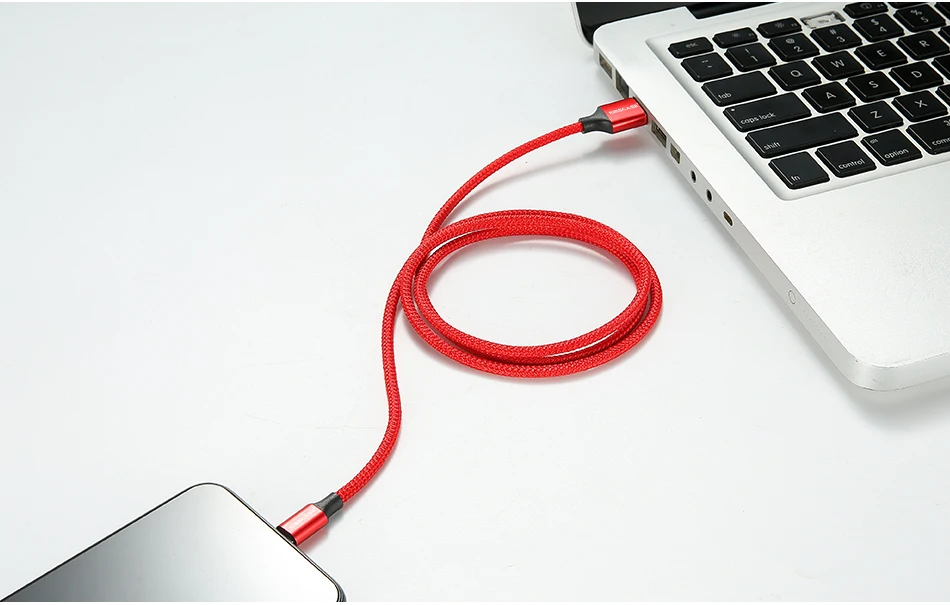 KISSCASE Cable For iPhone XR XS X 7 8 Wire For Charger USB Data Cable For iPhone 6 6S 7 8 USB Charging Cable Phone Cord Adapter