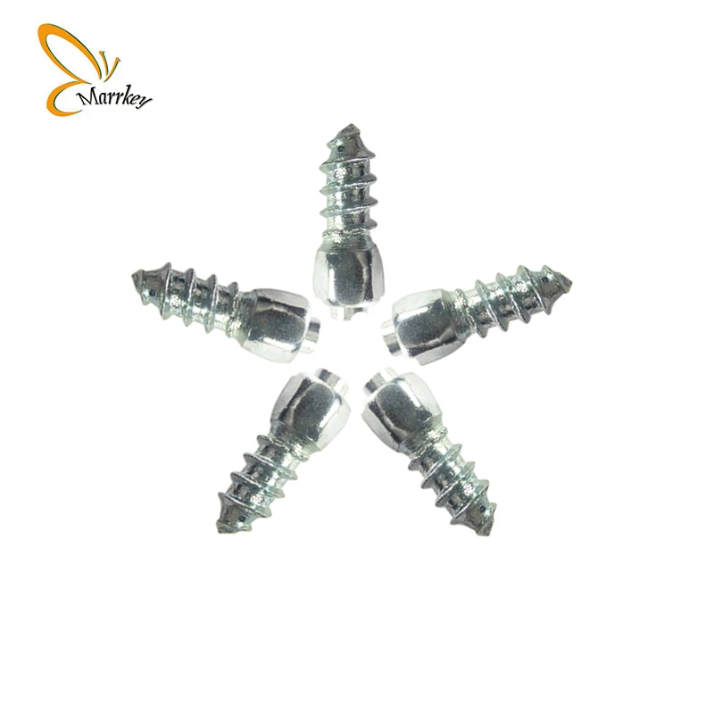 Шпильки для шин Marrkey 100 шт. Нескользящие винтовые шпильки льда шипы квадроциклов
