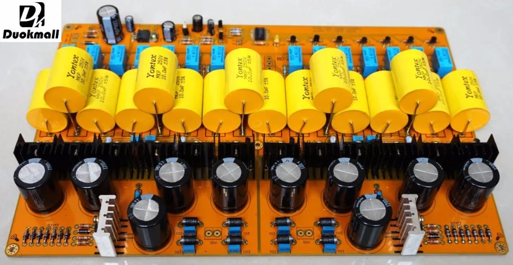 PASS 1,7 полностью сбалансированный XLR предусилитель аудио HiFi Предварительный усилитель собранная плата