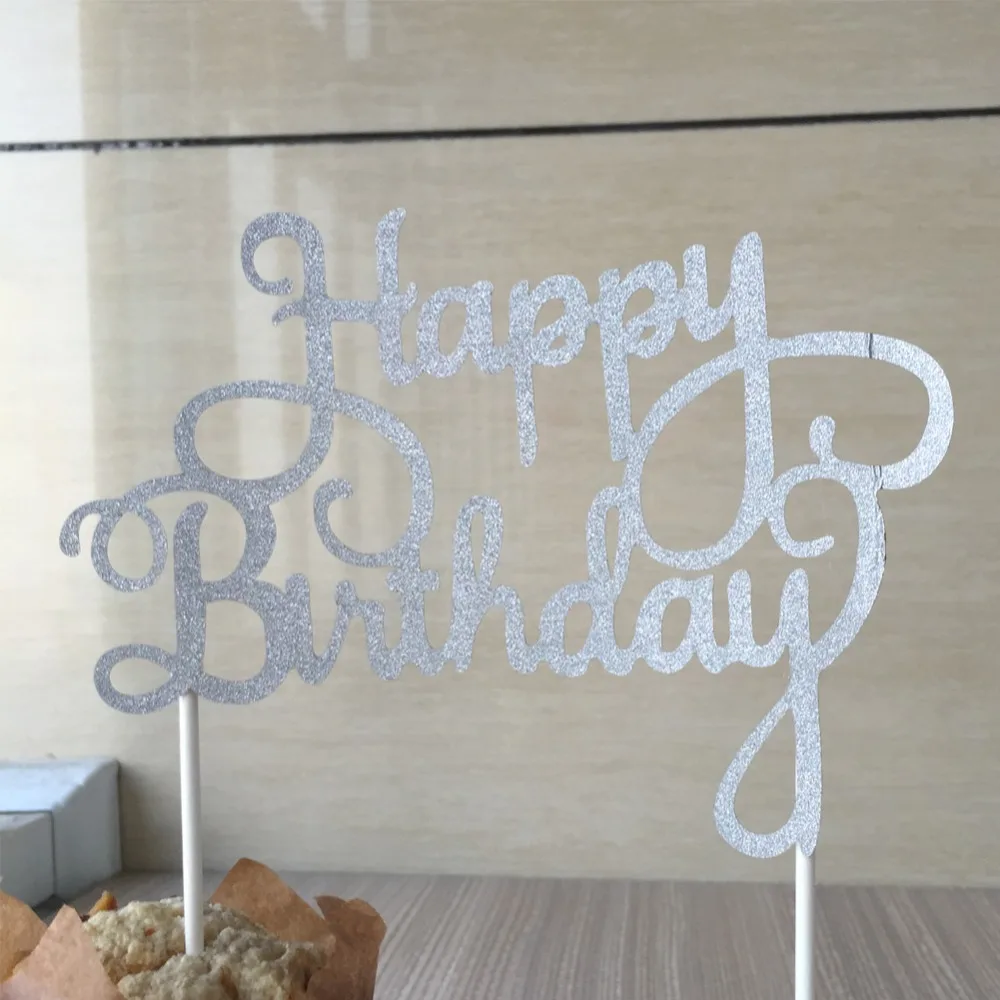 Набор блестящих топперов для кексов 12 шт./лот | Дом и сад