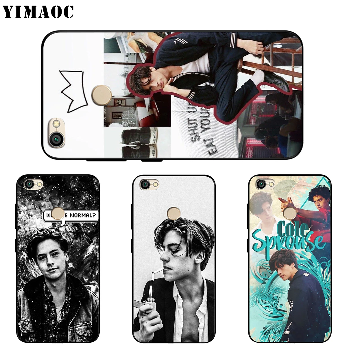 Чехол Cole Sprouse для Xiaomi Redmi MI Note MAX 3 6a 7 6 8 9 10 GO SE A1 A2 A3 Lite 8A F1 Pro|Бамперы| |