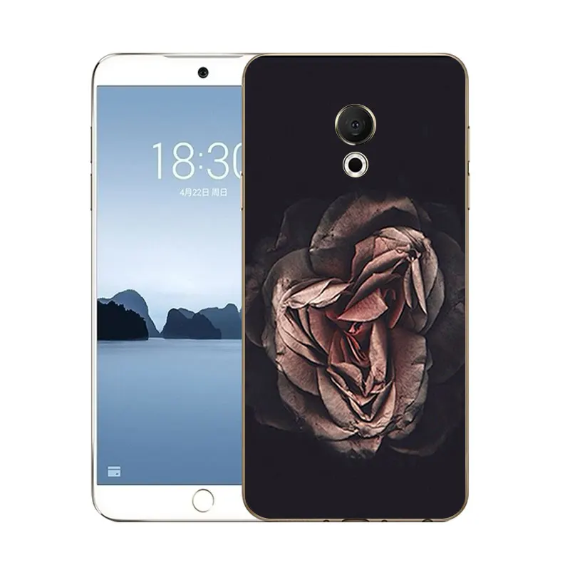 Чехол из ТПУ для Meizu 15 Lite M15 силиконовый чехол с разноцветным принтом 5 46 дюйма Capa