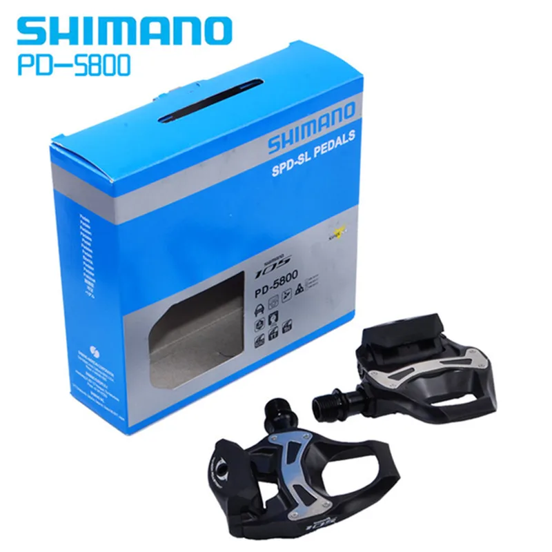 Shimano PD 5800 шоссейные велосипедные самофиксирующиеся педали 105 SPD SL карбоновые