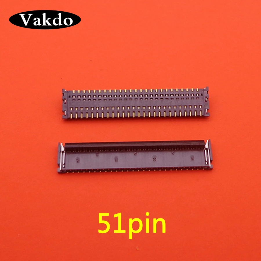 

20 шт./лот для iPad 3 4 ipad 3 ipad 4 A1416 A1430 A1458 A1460 ЖК-дисплей экран FPC разъем 51 PIN logic на материнской плате 51pin