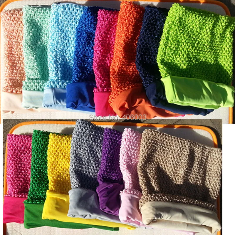 

10X12 inches Lined Crochet Tube Tops Tutu tops