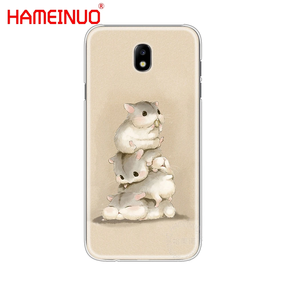HAMEINUO чехол для телефона с изображением кролика мыши хомяка Samsung Galaxy J3 J5 J7 2017 J527 J727