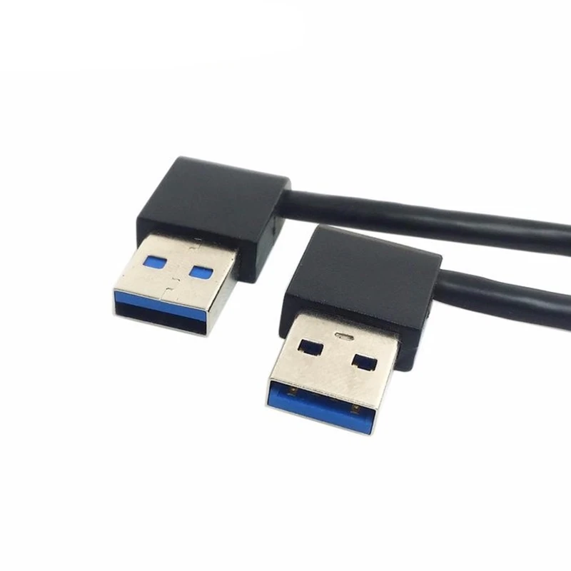 5 шт. USB3.0 USB 3 0 тип A мужской 90 градусов левый угловой правый удлинитель прямое