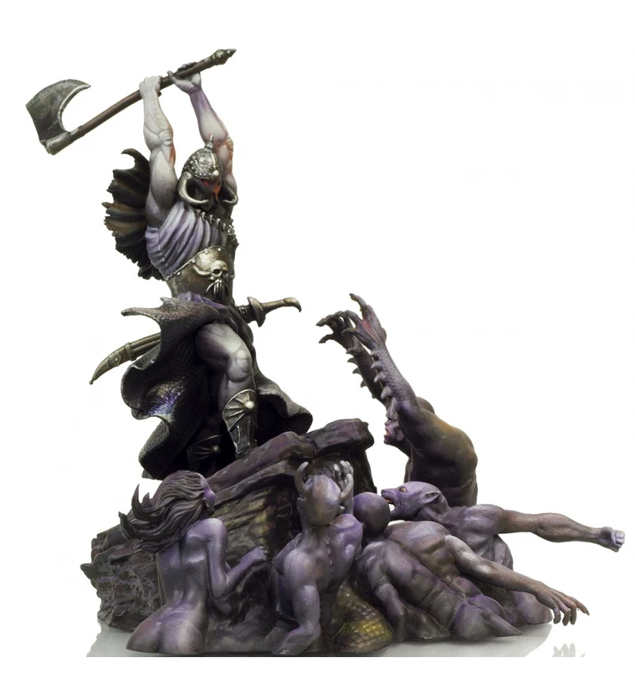 [Loong Way Miniatures] Kabuki Studio DARK SIRE 75 мм миниатюрные из полимерной смолы|Аксессуары для