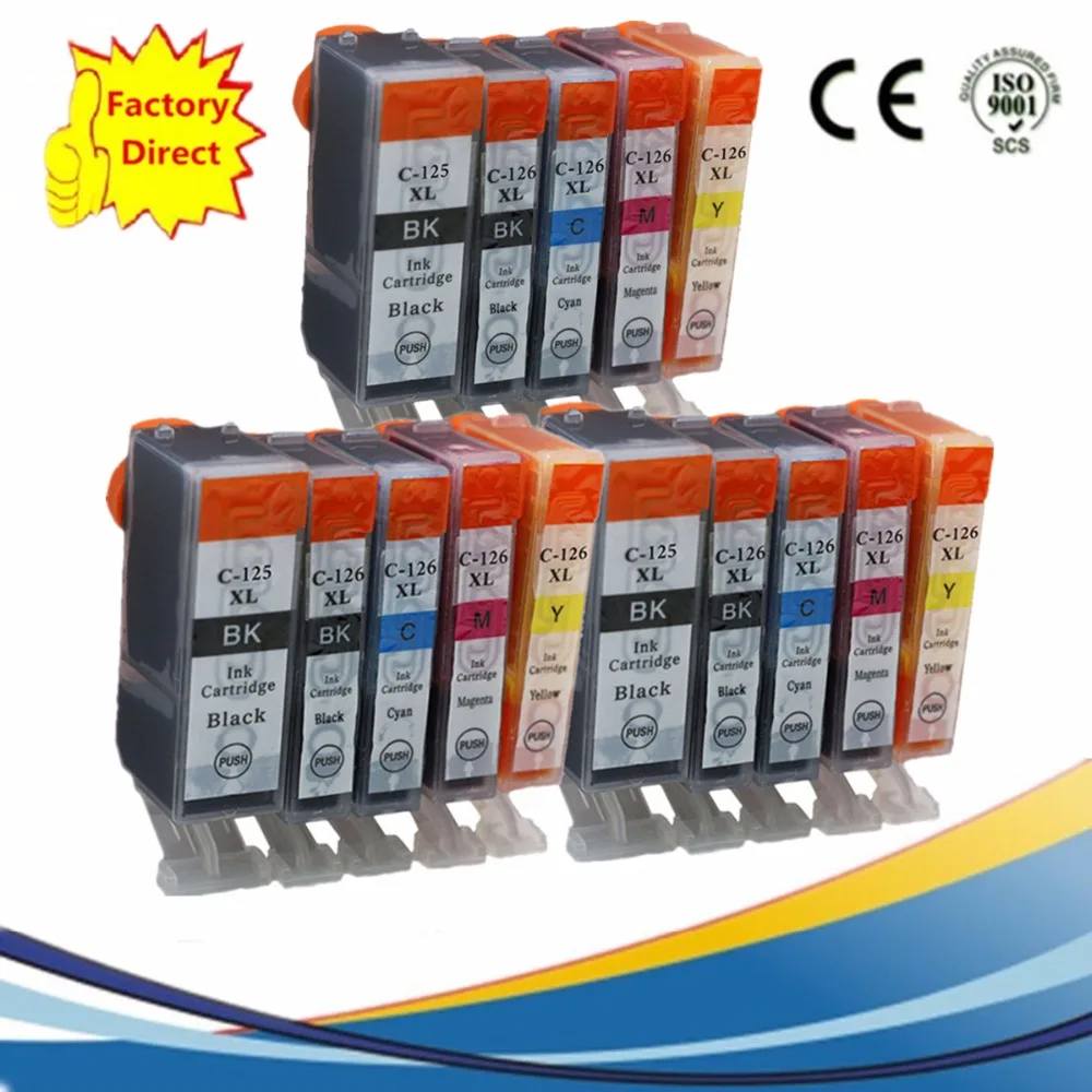 Фотообои PGI125 PGI 125 XL|ink cartridge|replacement cartridgeink cartridge for canon |