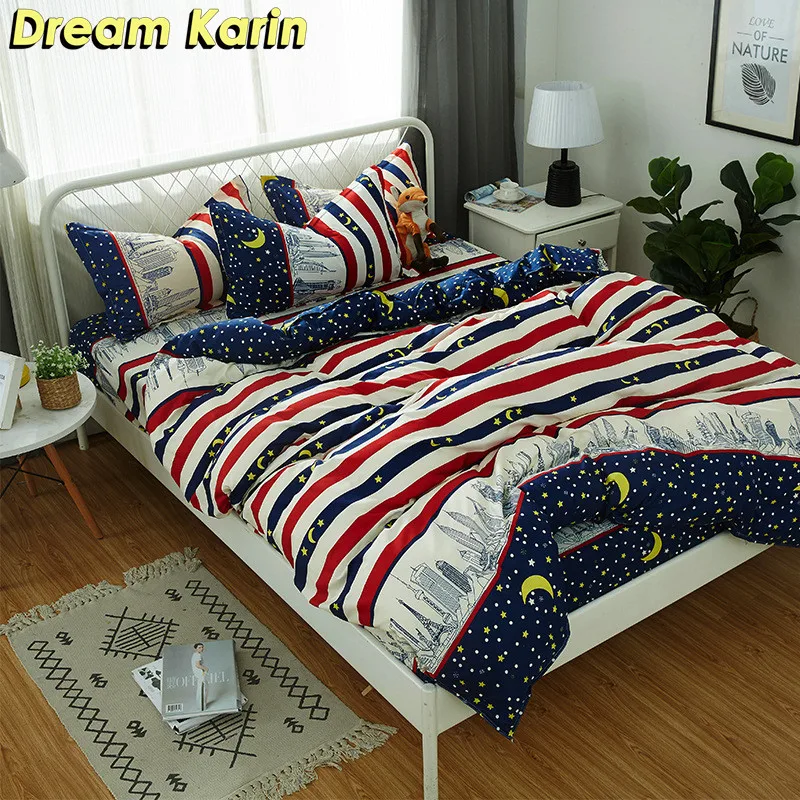 Dream Karin домашние текстильные короткие Стильные комплекты постельного белья для