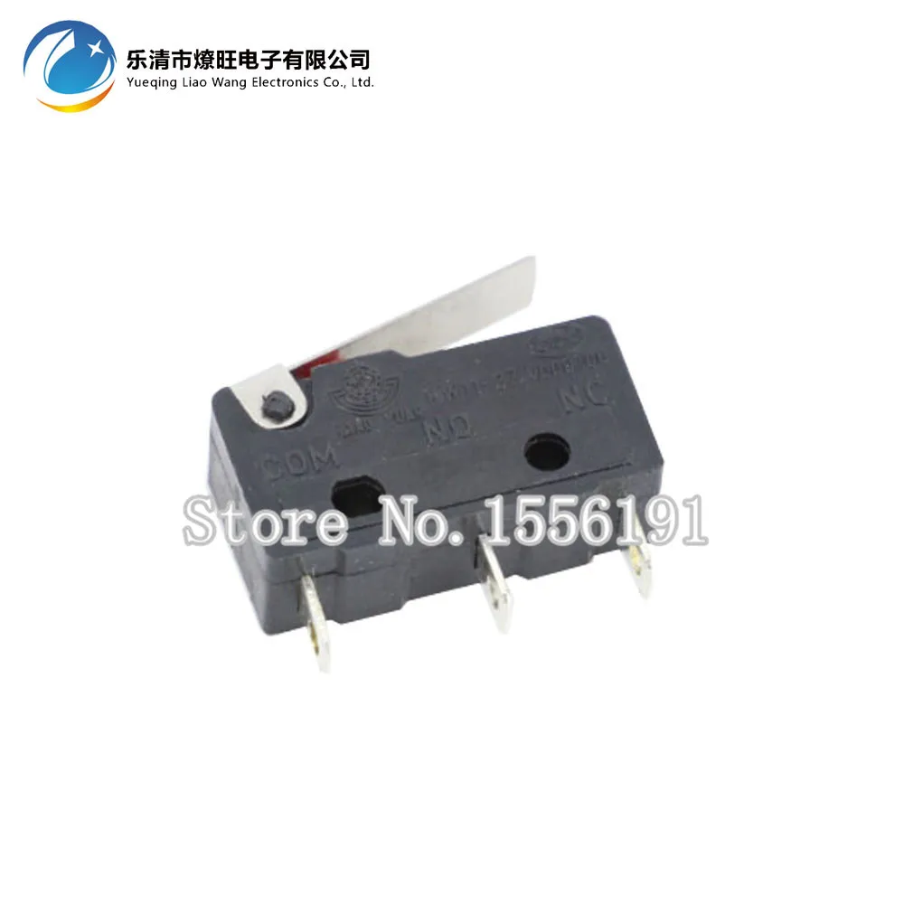 100 шт./лот 3 Pin все новые концевые выключатели 5A250V KW11 3Z мини переключатель Прямая