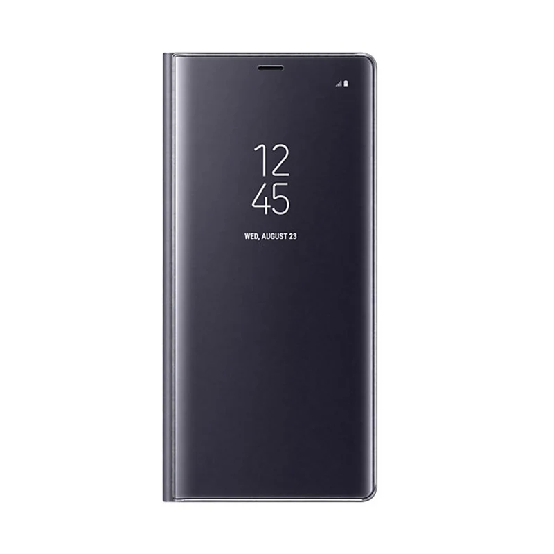 Для samsung Galaxy Note 8 Note8 Clear View стоя чехол флип противоударное зеркало Роскошные 360