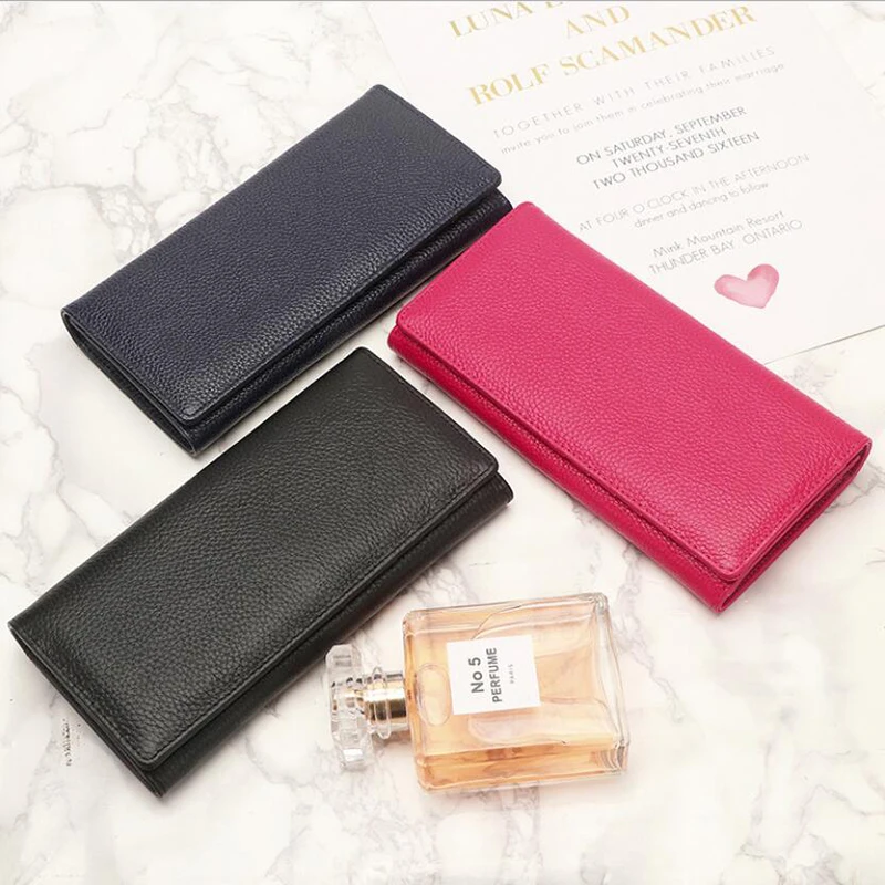 Модный женский кошелек Женский вместительный с отделением для карт мобильного