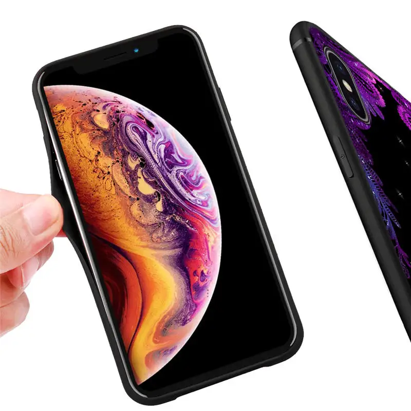 Ловец снов цветы якорь перо чехол для телефона iPhone X XR XS Max 8 7 6 6S Plus 5 5S SE крышка Fundas