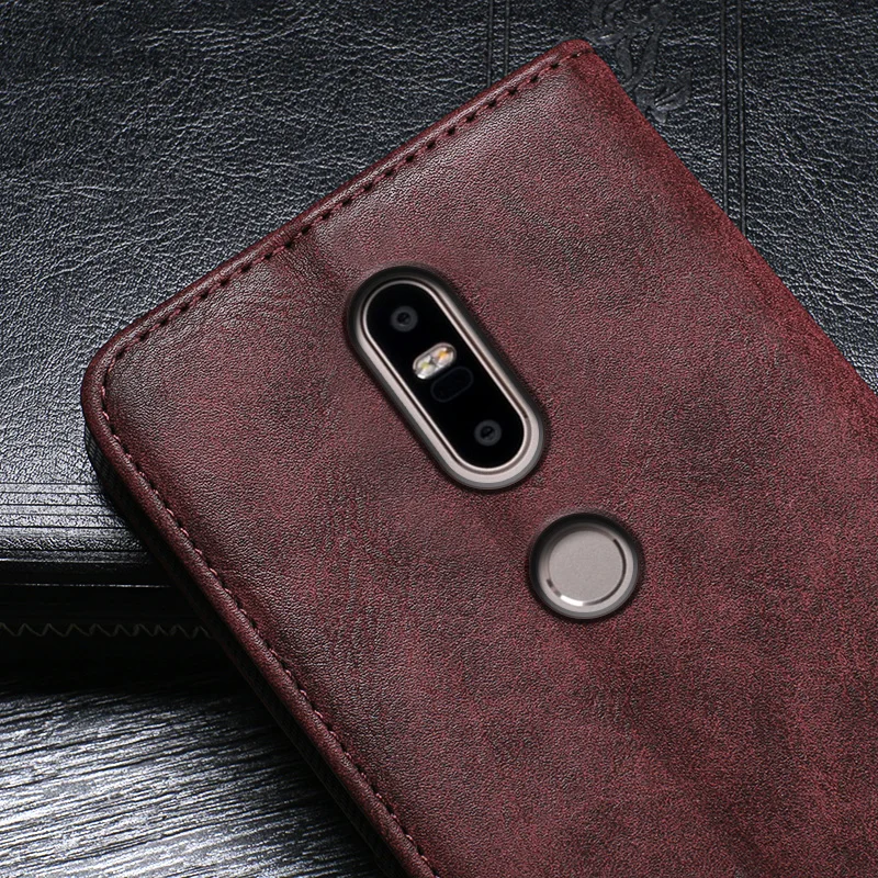 Чехол для Lenovo Phab 2 Plus Роскошный кожаный флип-чехол Phab2 защитный чехол телефона в