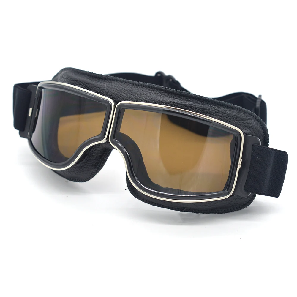 2017 винтажные Универсальные складные очки с серебряной оправой мотоциклетные