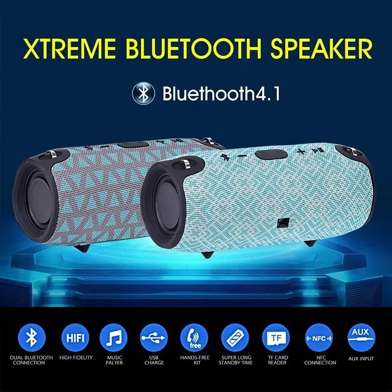 Knotolus Портативный Беспроводной Bluetooth Динамик открытый Мощность звук стерео аудио