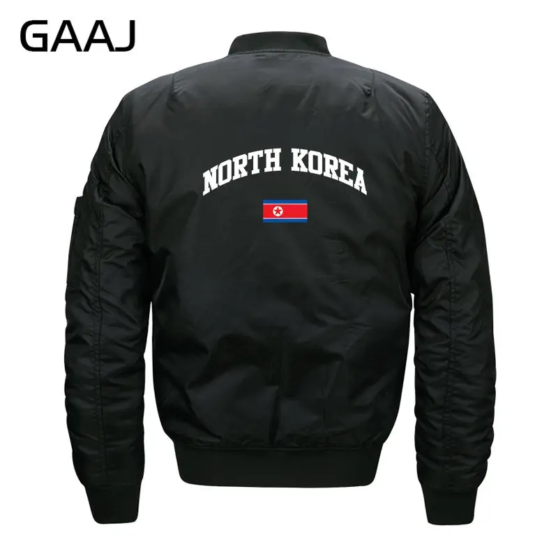 Фото Мужская куртка с флагом Северной Кореи GAAJ модная теплая круглым вырезом 6XL 7XL 8XL Мужская куртка с флагом Северной Кореи GAAJ модная теплая круглым вырезом 6XL 7XL 8XL