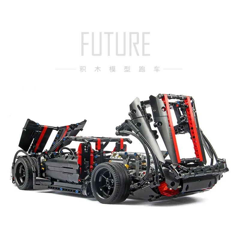 Фото XingBao 07003 блок креативный MOC Technic серия 2015 Assassin X19 набор автомобилей Обучающие строительные блоки кирпичи игрушки подарок №2
