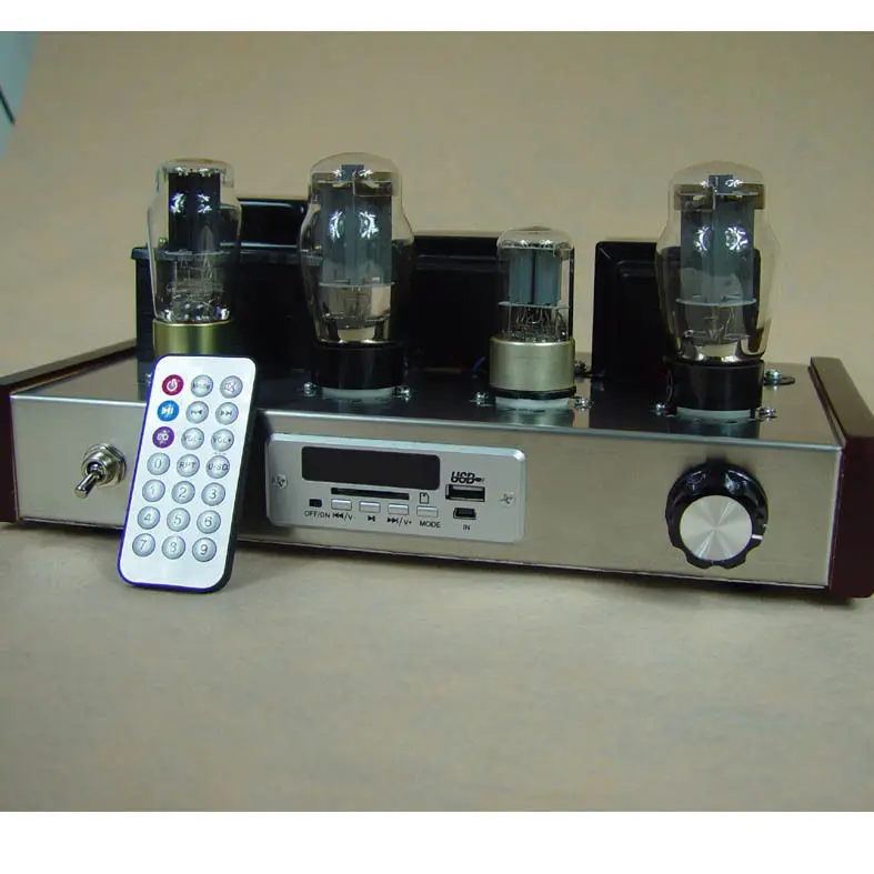 Готовые 6N9P + 6L6 ламповый усилитель с USB MP3 декодер вакуумная трубка Amp|6p3p tube amplifier|tube