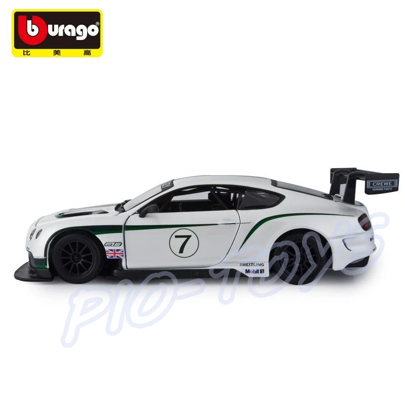 New Arrival Gift GT3 1/24 Model Metal Race Vehicle Scale Simulation Toys Alloy Collectables Metallic Decoration Men Present |
