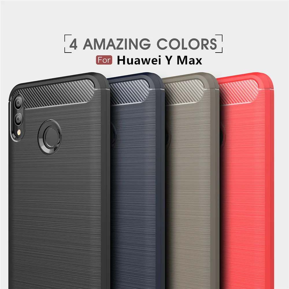 Чехол для Huawei Y MAX роскошный полностью Мягкий силиконовый чехол из ТПУ 7 12 дюйма