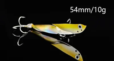 Gold 10g Flurry, Супер длинная литая приманка для рыбалки, искусственная приманка, осенняя ловушка, 10 г, 15 г, 20 г - Цвет: Gold 10g