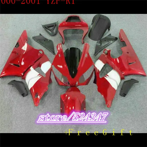 

Hey-Hey-YZFR1 2000 2001 YZF R1 YZF1000 красный белый YZF 1000 00-01 YZF-R1 R1 новый темно-красный 00 01 аксессуары и запчасти для мотоциклов