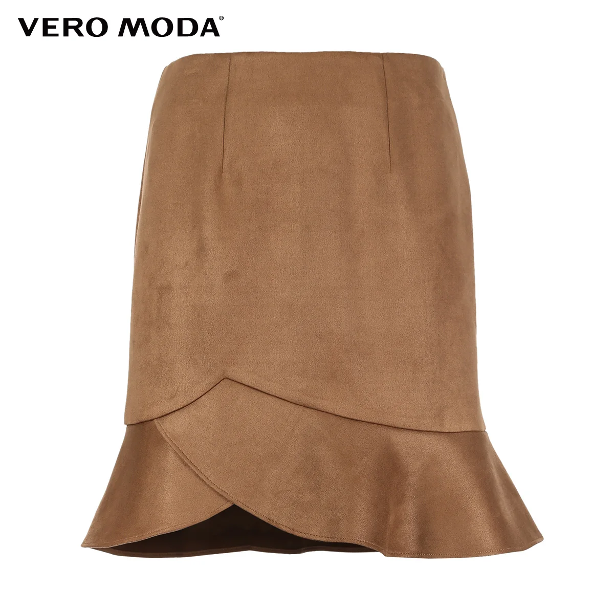 Vero Moda Женская лепестковая подол замшевая юбка средней длины | 31831G501
