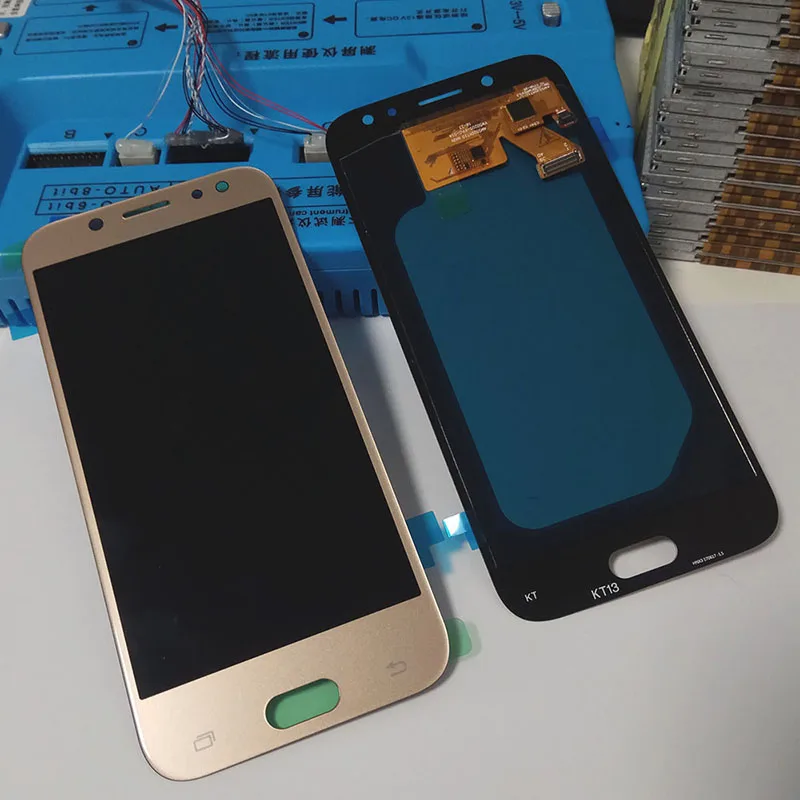 Супер Amoled lcd для Samsung Galaxy J5 j530 J530F lcd дисплей кодирующий преобразователь сенсорного экрана в сборе lcd для J5 Pro J5 Duos