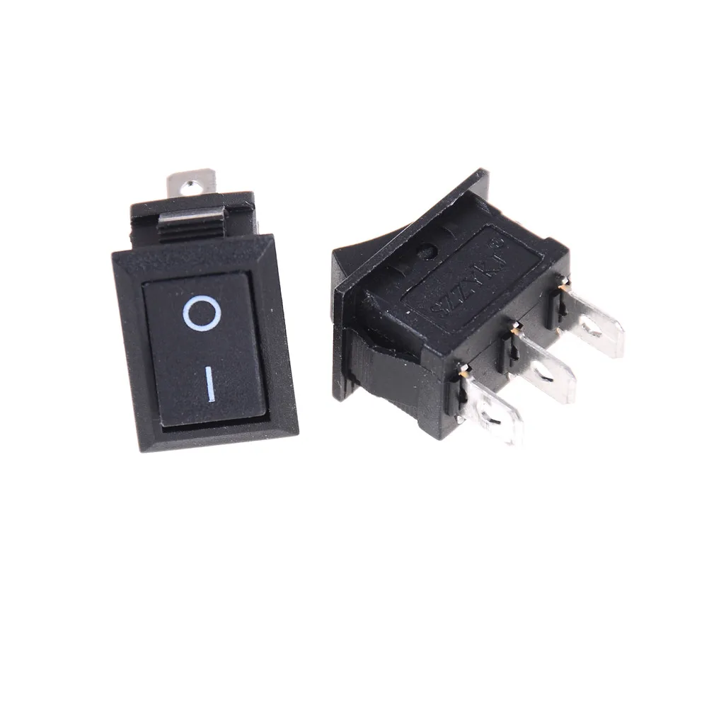 3 шт. 21*15 мм SPST контактные переключатели ВКЛ/ВЫКЛ для лодки 6A/250V 10A/125V|Выключатели| |