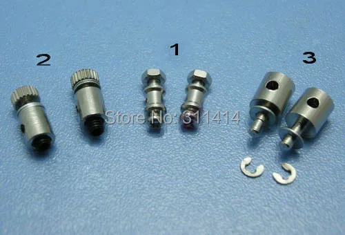 20 шт./лот RC толкатель рычаги стопоры серворазъемы D0.8mm/D1.8mm ~ 2mm/D2mmXL11mm для соединения