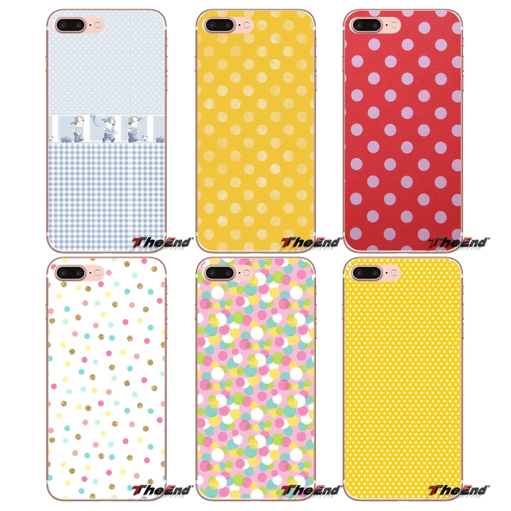 Мягкий прозрачный чехол Fundo Bolinhas ou Papel для Huawei G7 G8 P7 P8 P9 Lite Honor 4C 5X 5C 6X Mate 7 8 9 Y3 Y5 Y6 II 2 Pro