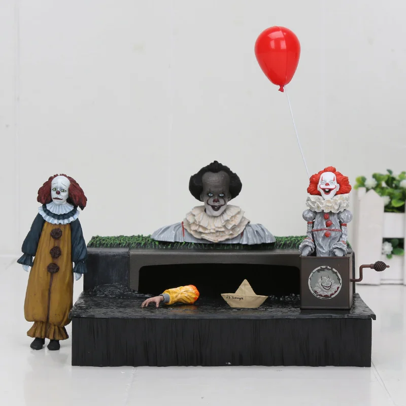 Фигурка NECA из фильма оно пеннивайз Классическая экшн фигурка клоуна ужас Стефана