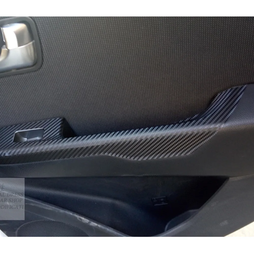 Стикер из углеродного волокна для KIA Rio K2 стикер панели дверей автомобиля